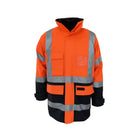 HiVis orange work jacket