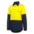 Hard Yakka Core Long Sleeve Vented Shirt Yellow