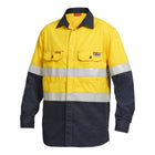 KingGee Hi Vis Yellow Work Shirt
