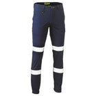 Bisley cargo cuffed pants front view