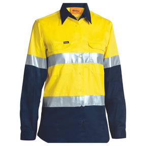 Hi Vis Cool Drill Shirt Yellow