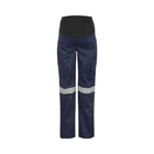 WORKCRAFT maternity cargo pants front view