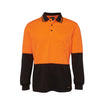 Hi Vis Traditional Long Sleeve Polo Shirt 6HVPL