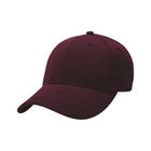 Heavy brushed cotton cap fabric close-up