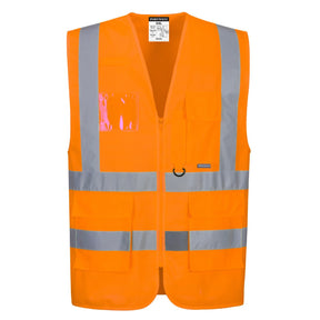 Portwest Hi-vis Executive Vest MV476 front view