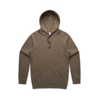 ascolour Men's Stencil Hood front view brown
