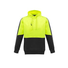 Syzmik hi-vis pullover hoodie three-quarter view