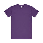 ascolour Men's Block Tee - Colours 5050 front view purple