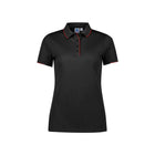 Biz Collection women's Focus polo P313LS back view