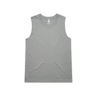 Gray sleeveless tank top for women