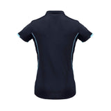 Biz Collection Women's Razor Short Sleeve Polo - Dark Colours P405LS