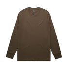 ascolour Men's Classic L/S Tee in olive green