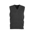 Men's Woolmix Knit Vest WV6007 charcoal
