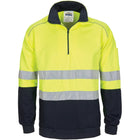 DNC HiVis 1/2 Zip Fleecy Yellow