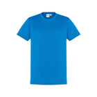 Biz Collection Men's Aero Short Sleeve Tee T800MS in Cyan