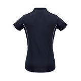 Biz Collection Women's Razor Short Sleeve Polo - Dark Colours P405LS