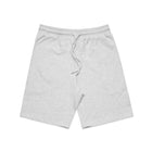 Light grey men's athletic shorts with drawstring