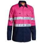 Hi Vis Cool Lightweight Shirt BS6896 Pink
