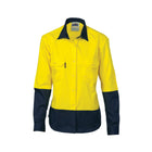 DNC ladies hi-vis cotton shirt, front view