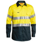 Hi Vis Drill Shirt Front Yellow