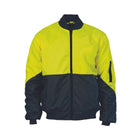 HiVis Bomber Jacket yellow and black