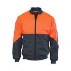 HiVis Bomber Jacket black and orange