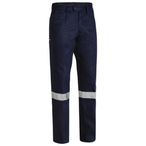 Bisley Taped Original Work Pants BP6007T navy front view