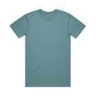ascolour Men's Staple Tee front view in blue shades