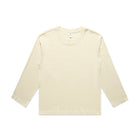 Cream long sleeve T-shirt for women