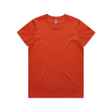 ascolour Women's Maple Tee 4001 - Pinks, Oranges and Reds