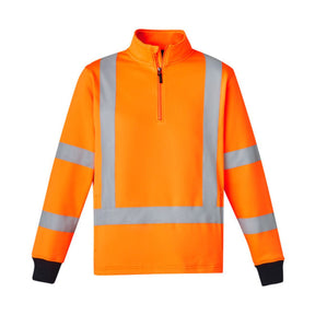 Syzmik hi-vis X back rail jumper, front view