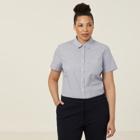 NNT Women's Avignon Stripe Slim Shirt Front View