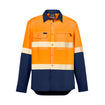 Syzmik Hi Vis Outdoor Segmented Tape Long Sleeve Shirt ZW470