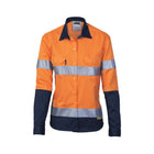 DNC Ladies HiVis Orange Drill Shirt