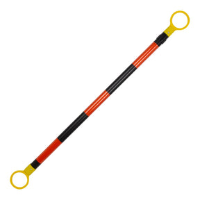 Maxisafe Retractable Cone Bar in orange and black