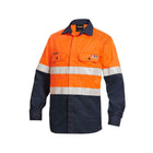 KingGee ShieldTEC FR hi-vis shirt, front view