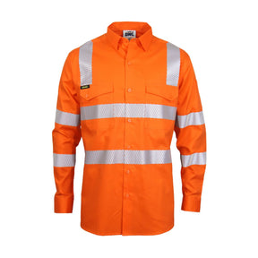 DNC HiVis Segment Taped Coolight Shirt Front