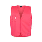 JB's zip safety vest 6HVSZ back view