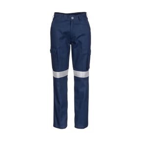 DNC Women's Cargo Pants with Reflective Tape