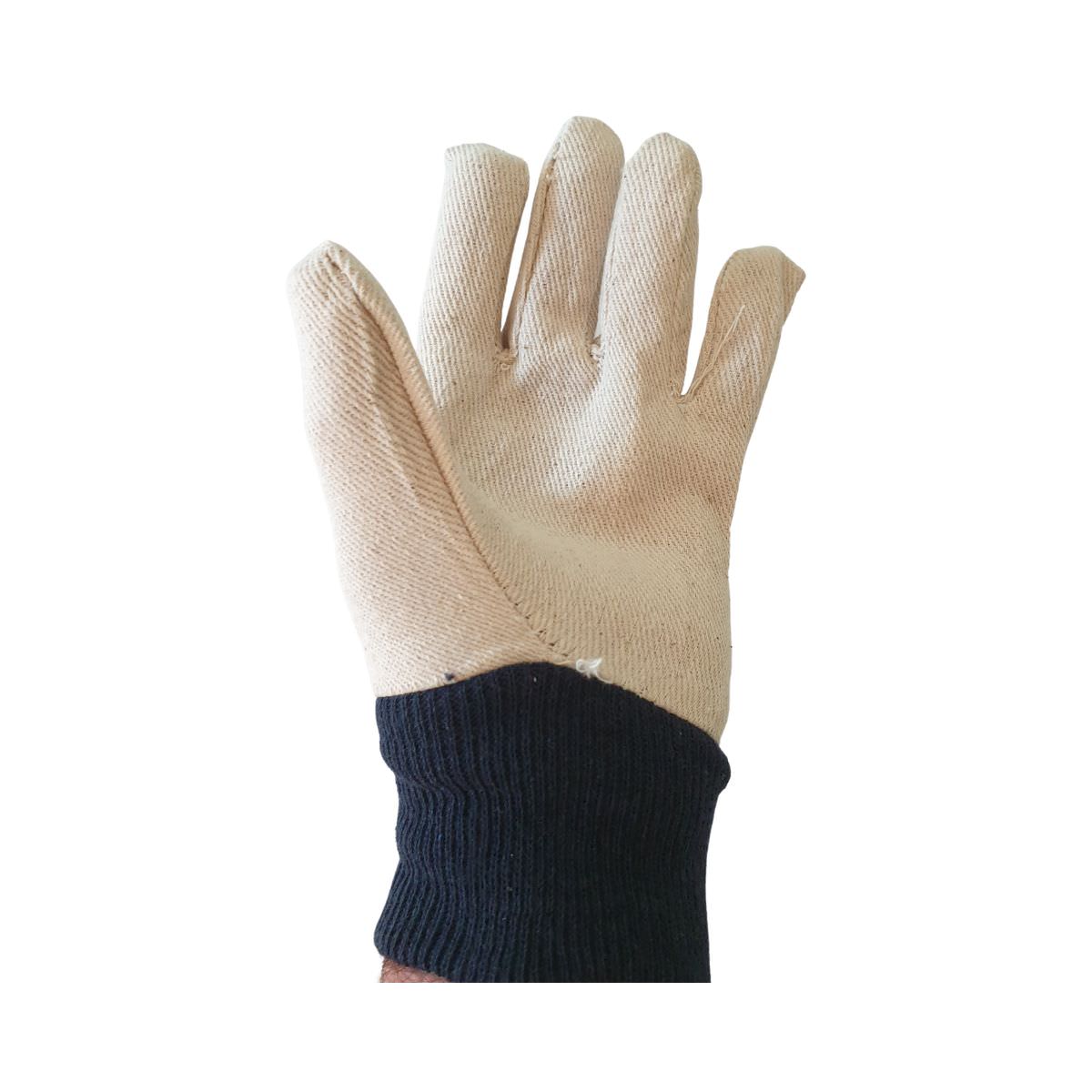 Cotton Drill Glove - Size Small/Medium AS747W (Pack of 12)
