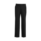 Biz Corporates men's wool stretch suit pant, front view