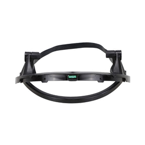 Black visor frame for safety helmets