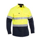 Back view of Yellow Hi Vis Workwear Shirt