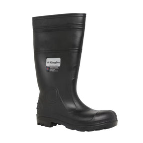 KingGee Hydroguard Safety Gumboot K29006 black footwear