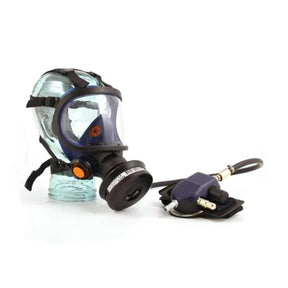 Respiratory protection gear with face mask and accessories