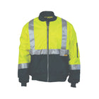 DNC hi vis two tone flying jacket 3862 back view