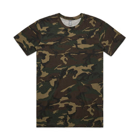 ascolour Men's Camouflage Tee Flat Lay