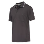 KingGee Workcool Hyperfreeze Polo Charcoal