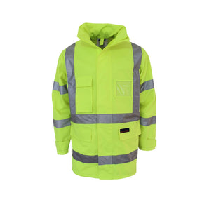 HiVis Yellow Rain Jacket
