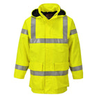 Portwest Hi-Vis Yellow Rain Jacket